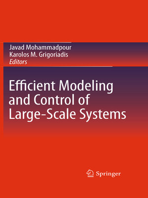 cover image of Efficient Modeling and Control of Large-Scale Systems